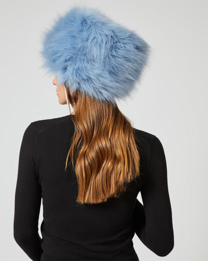 Pom-Pom Fox Faux Fur Trapper Hat