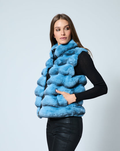 Chinchilla Faux Fur Vest