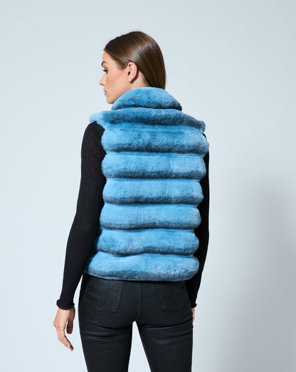 Chinchilla Faux Fur Vest