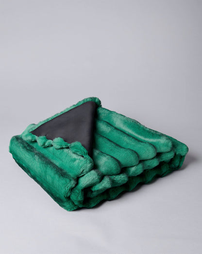 Chinchilla Faux Fur Throw