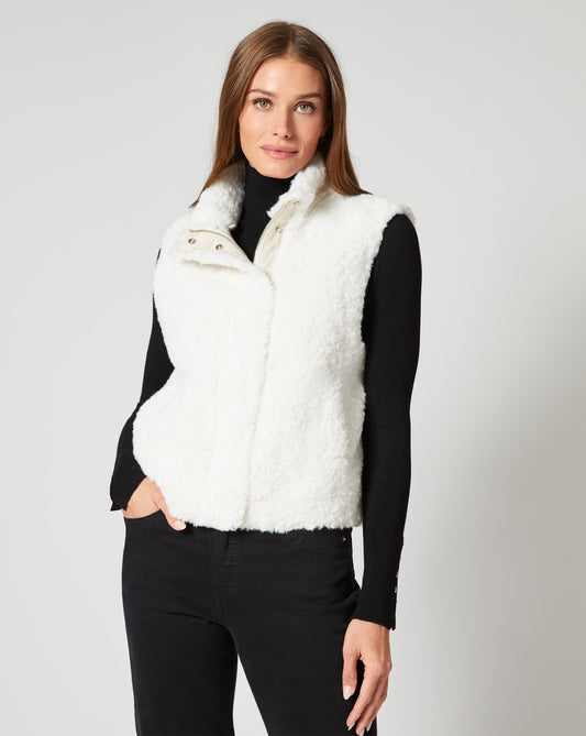 Teddy Faux Shearling Vest