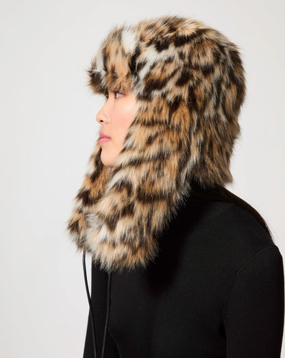 Lauren Fox Faux Fur Trapper Hat