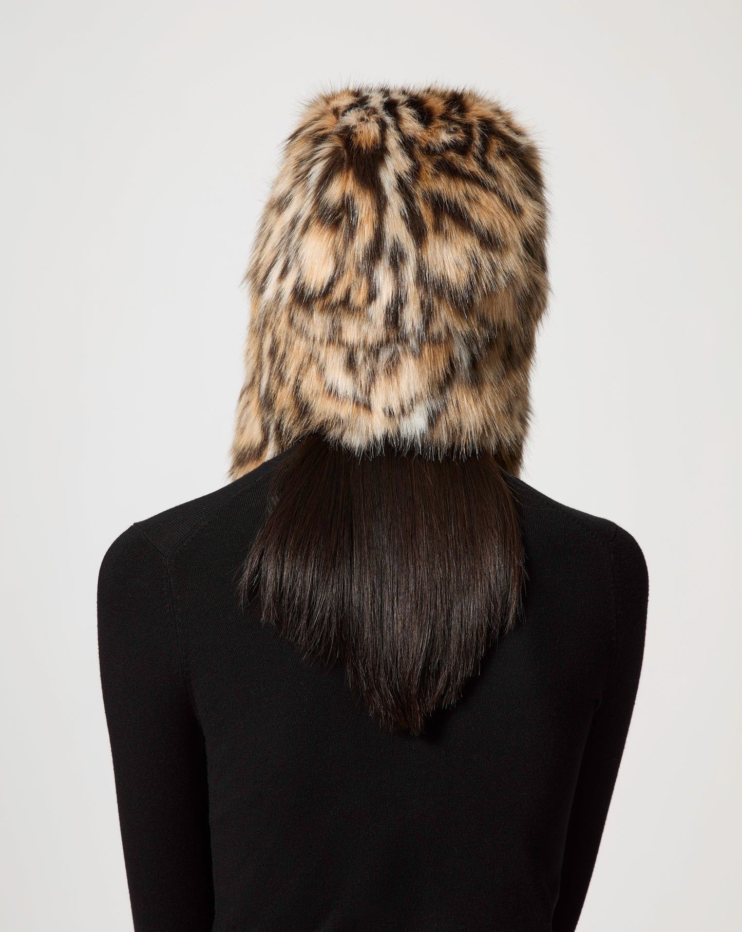 Lauren Fox Faux Fur Trapper Hat