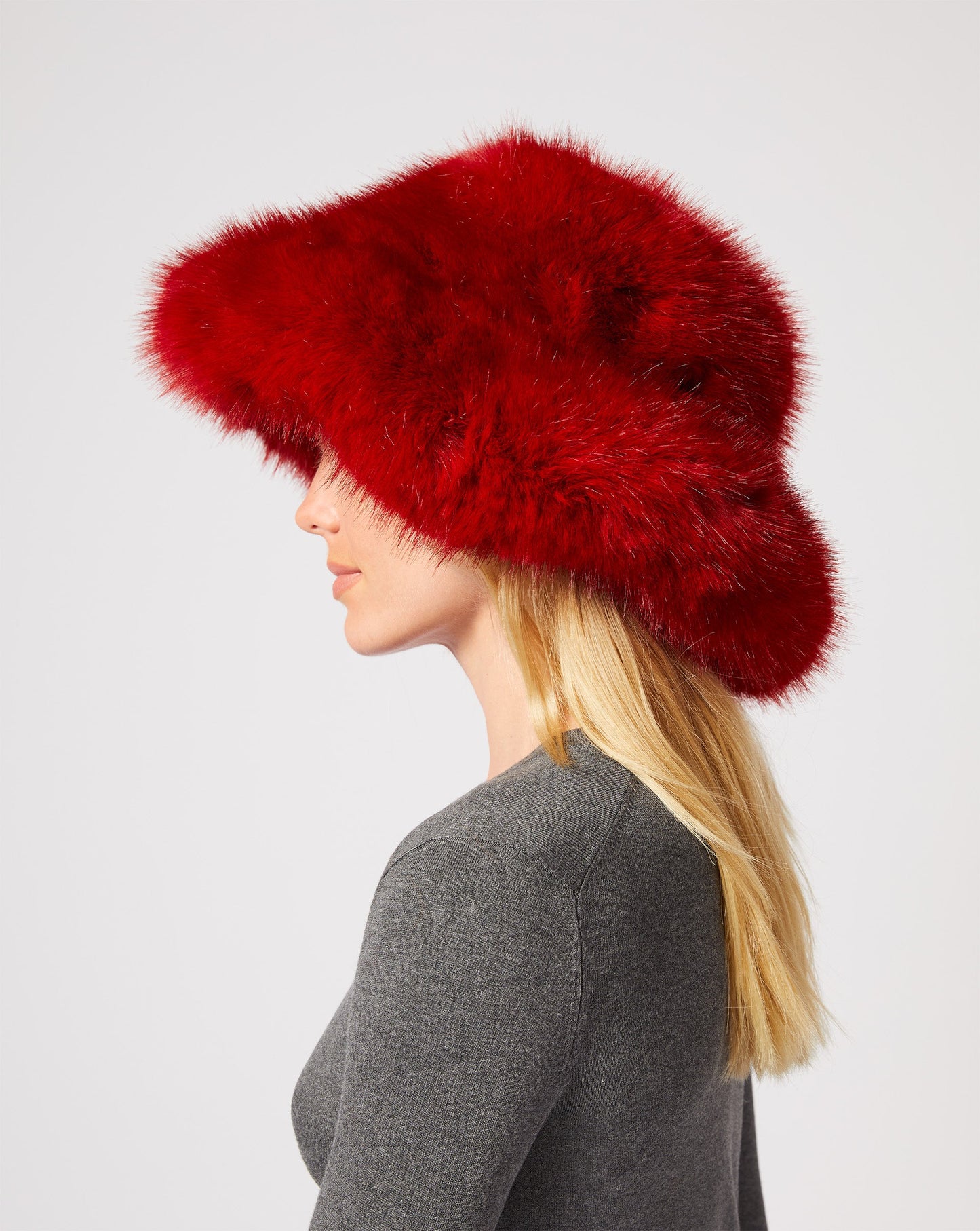 Landau Fox Faux Fur Hat