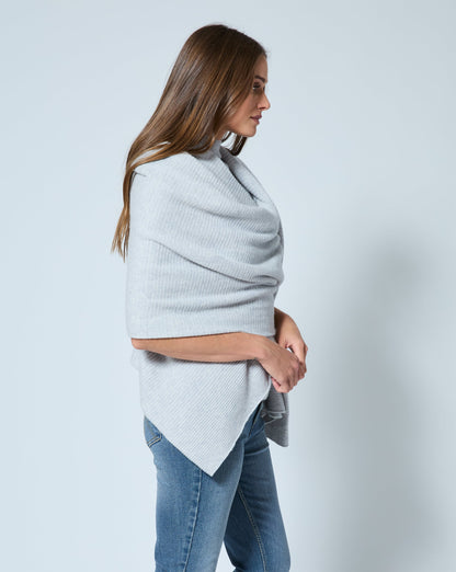 Cashmere Wrap Scarf Vest