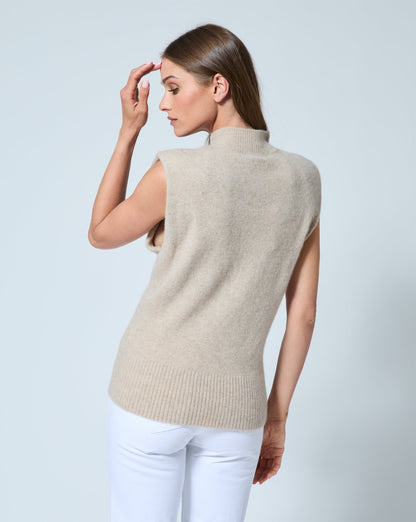 Cashmere Mockneck Sweater