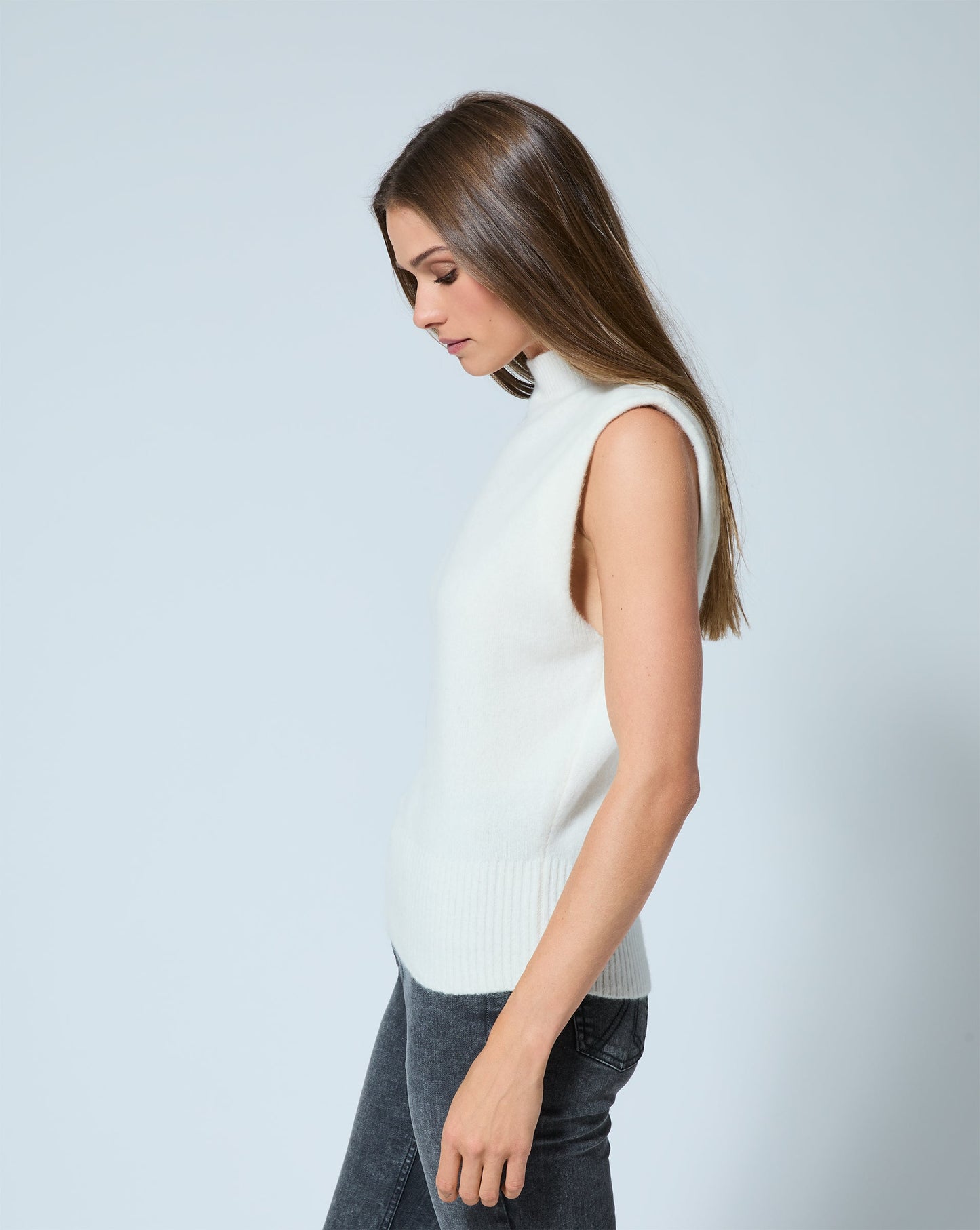 Cashmere Mockneck Sweater